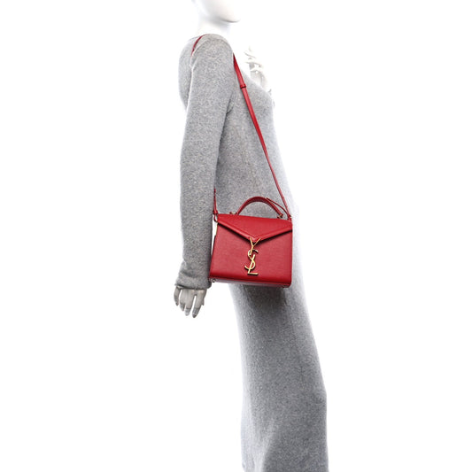 Grain de Poudre Mini Classic Monogram Cassandra Top Handle Red