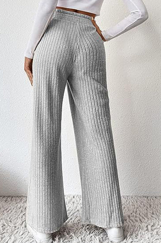 Pantalones casuales de punto sueltos