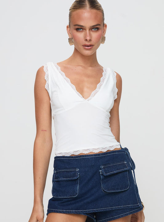 Primavera Top White