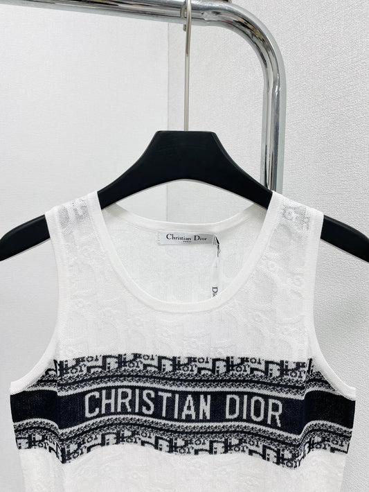 CD Mesh Tank Top