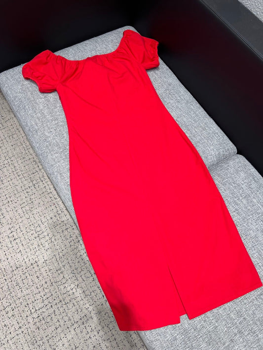Miumiu 2026 Dress Red Cotton 356932