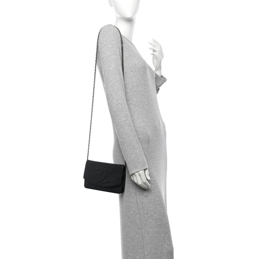 Caviar Timeless CC Wallet On Chain WOC Black