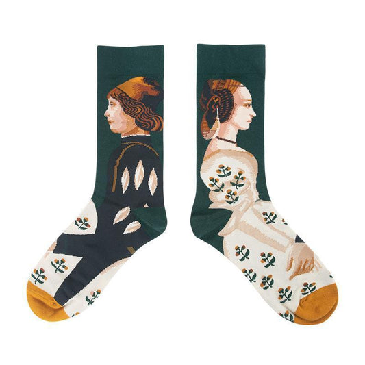 Winter New Creative Pattern Socks