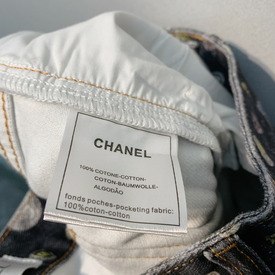 Chanel 26 Stylish Printed Pattern Cotton 800718