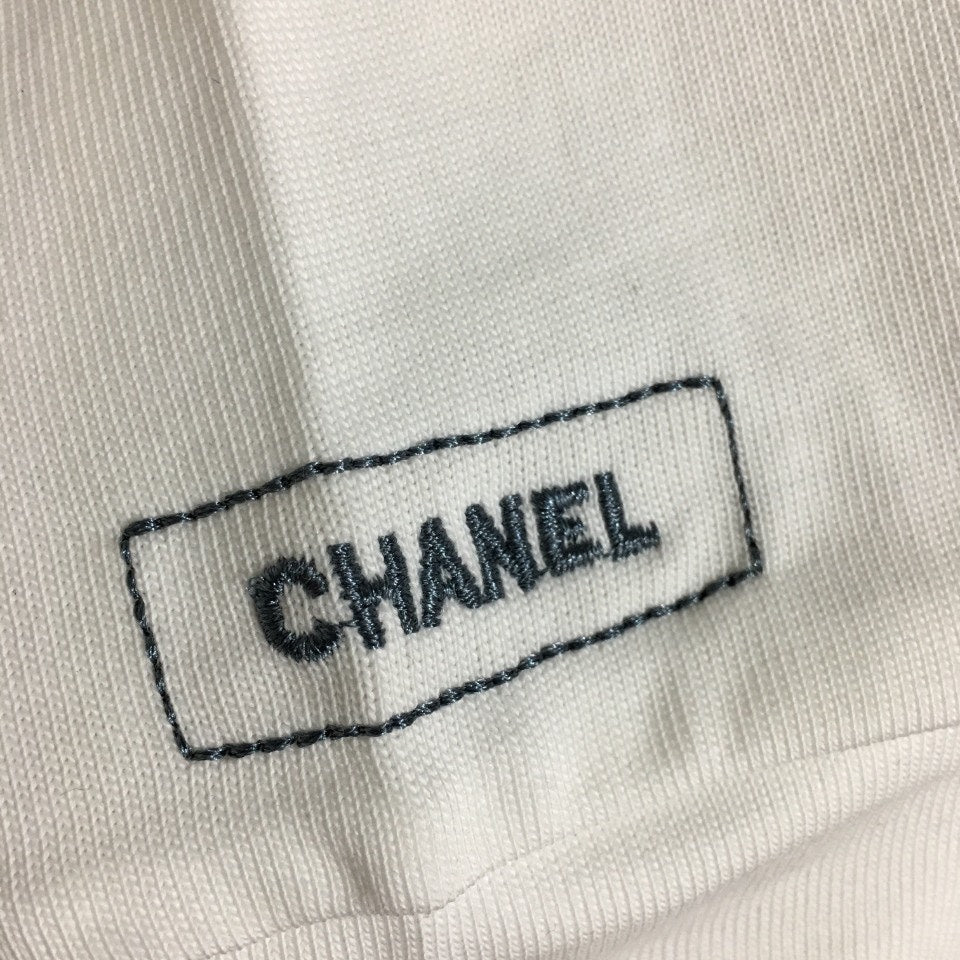 Chanel Chanel-style Vest Denim Jacket + Long-Sleeve Dress