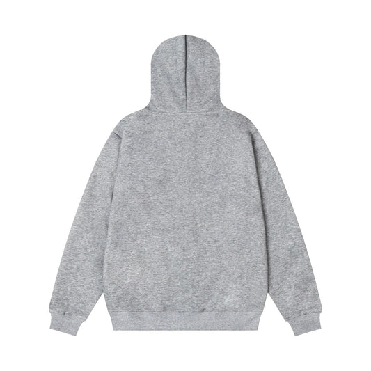 LV Alloy Logo Hooded Zip-Up Jacket 493325