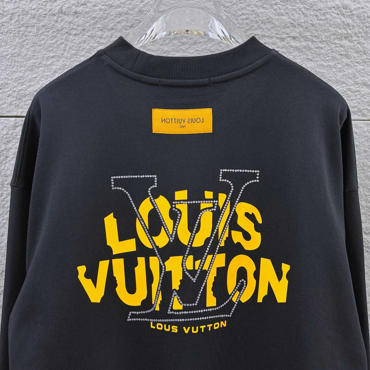 LV Long-Sleeve Crew Neck Sweatshirt 492249