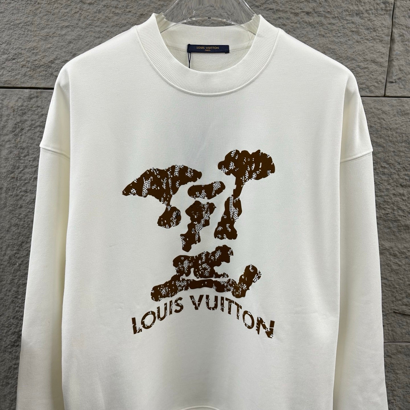 LV Long-Sleeve Crew Neck Sweatshirt 492237
