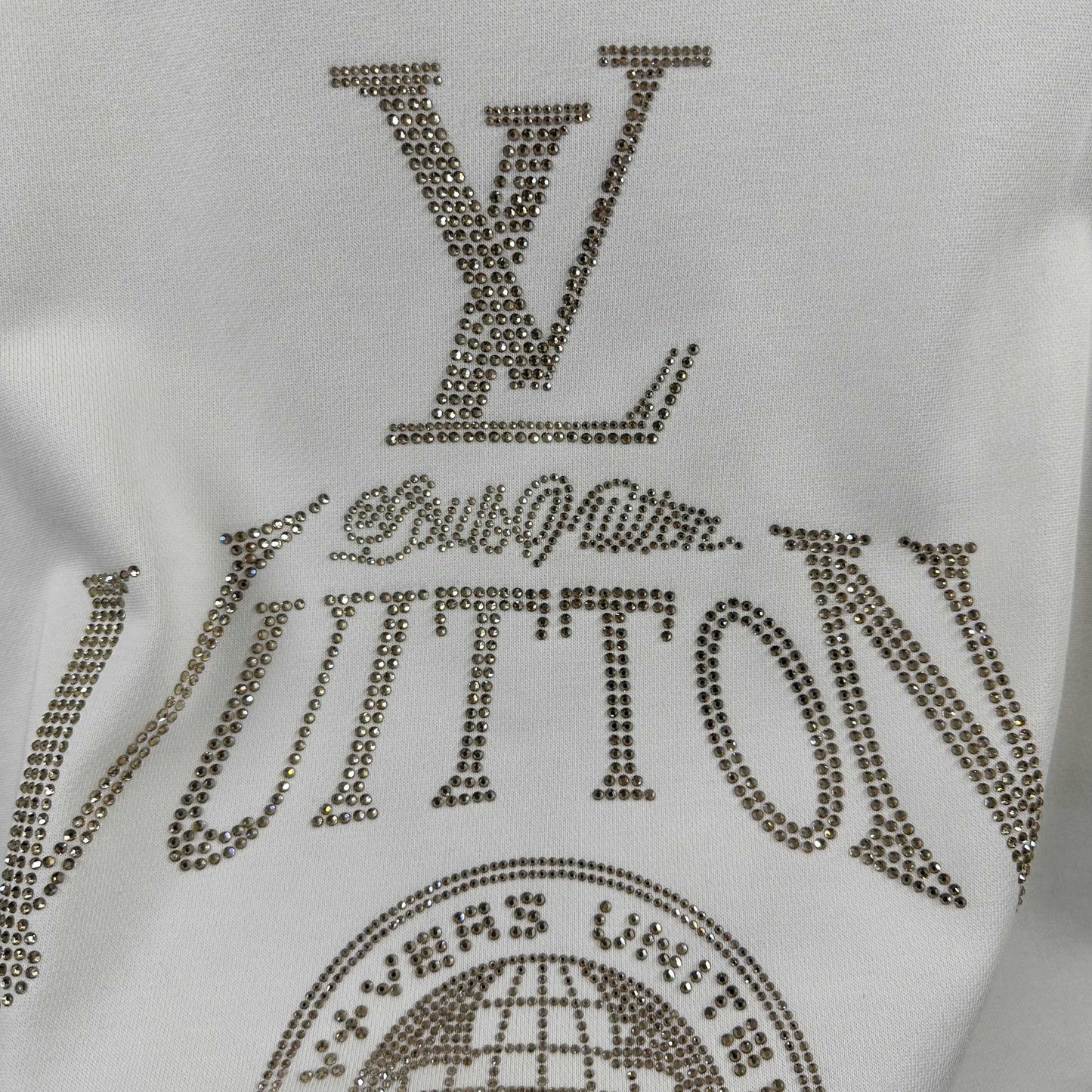 LV Long-Sleeve Crew Neck Sweatshirt 492235