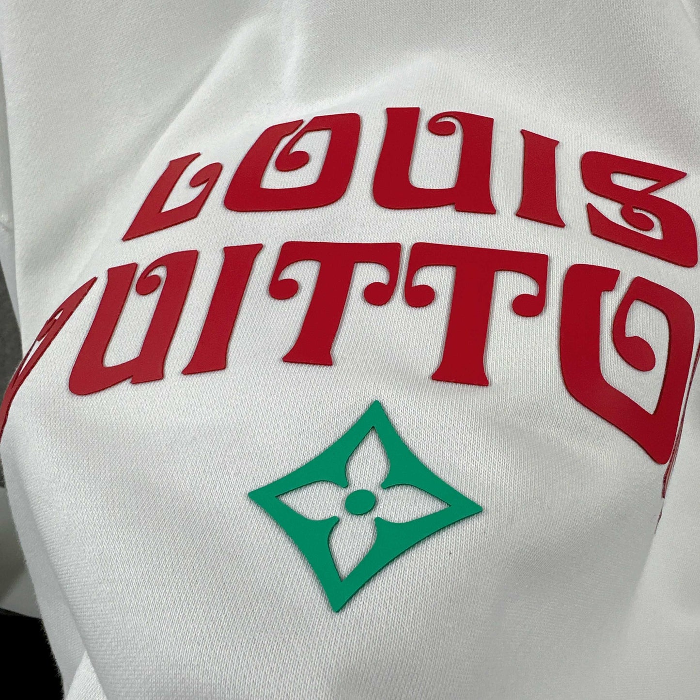 LV Long-Sleeve Crew Neck Sweatshirt 492213