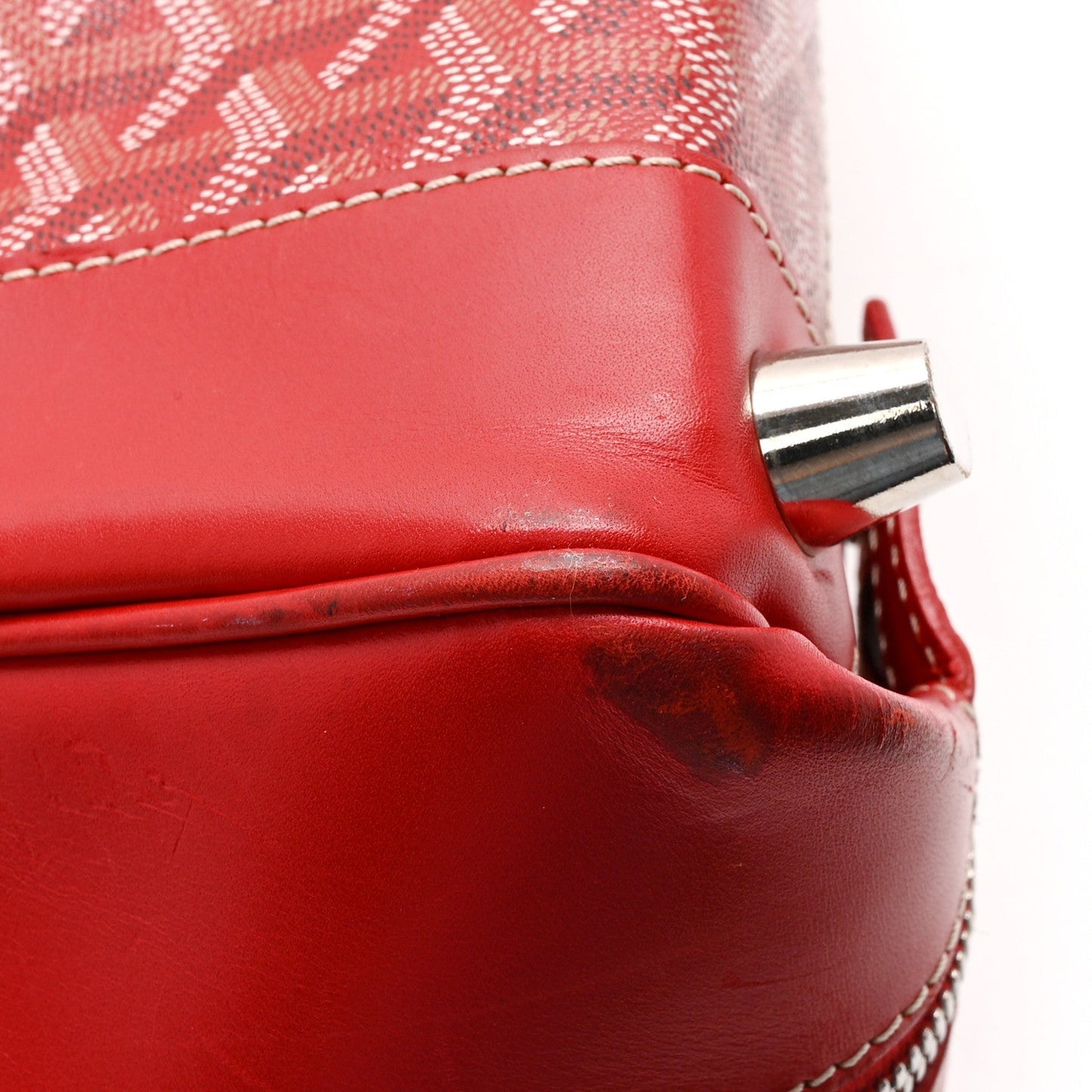 Goyardine Porte-Habits Garment Bag Red