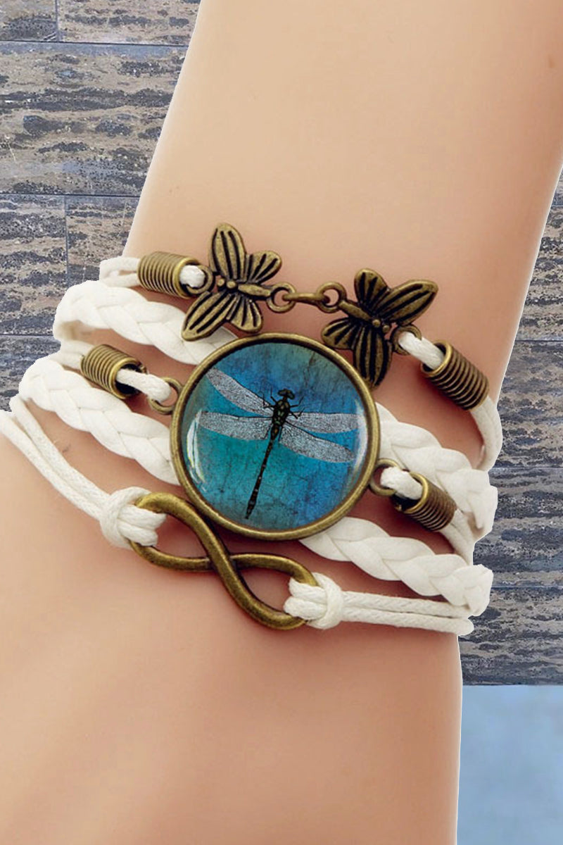 Pulseras de patchwork lisas de moda diaria