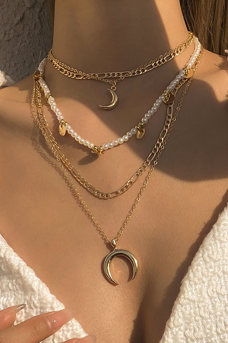 Fashion Simplicity Geometric Patchwork Necklaces