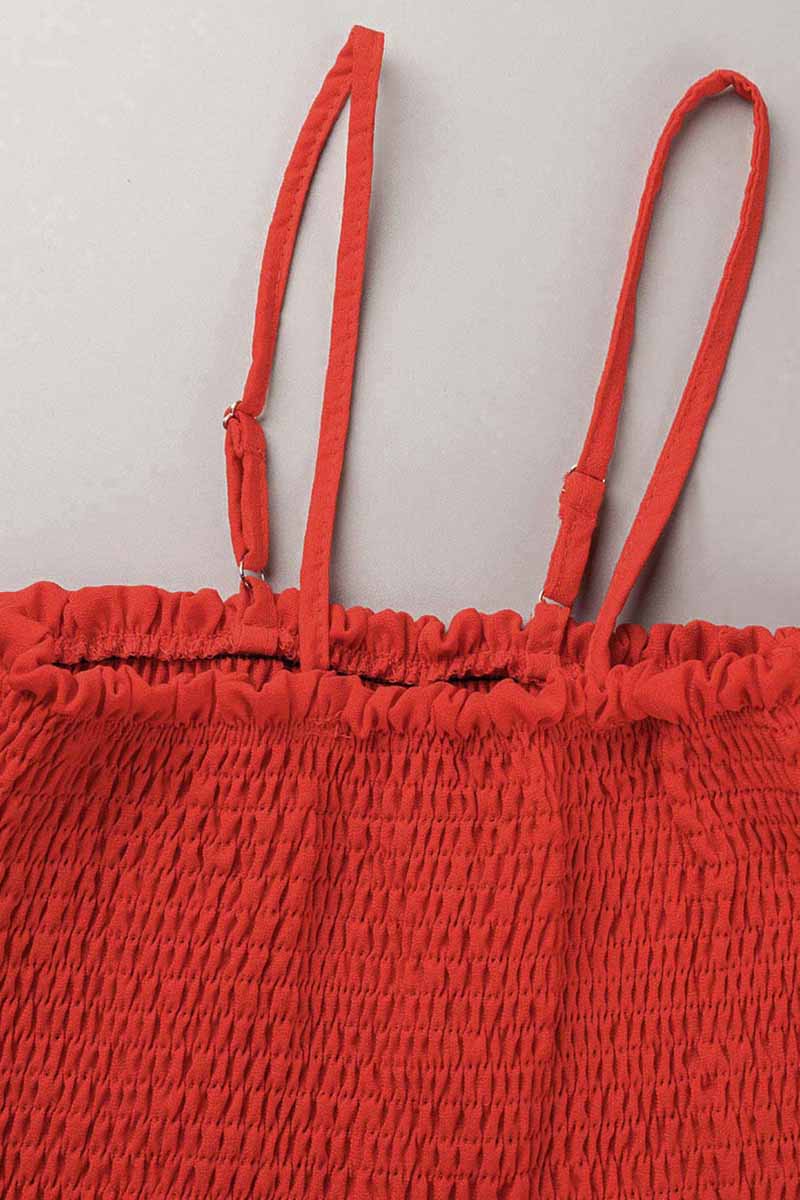 Mono holgado con tirantes finos y bolsillos lisos de Fashion Living (5 colores)