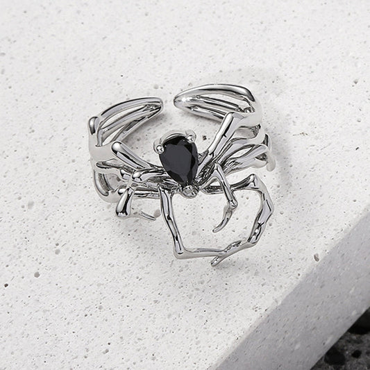 ANILLO DE ARAÑA ÚNICO PUNK