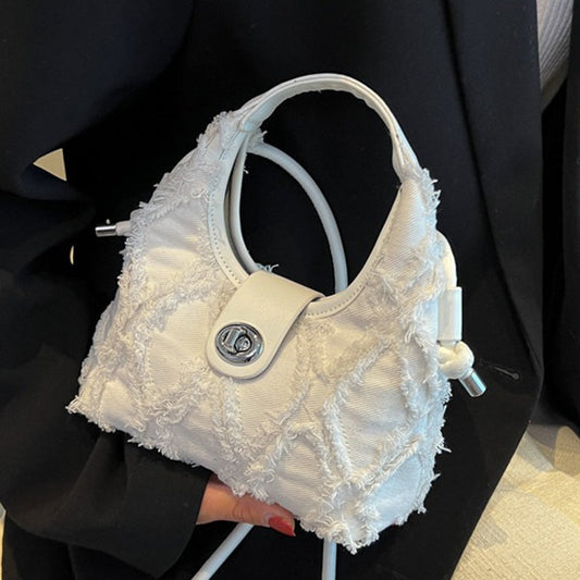 Bolsos casuales de patchwork sólido (4 colores)