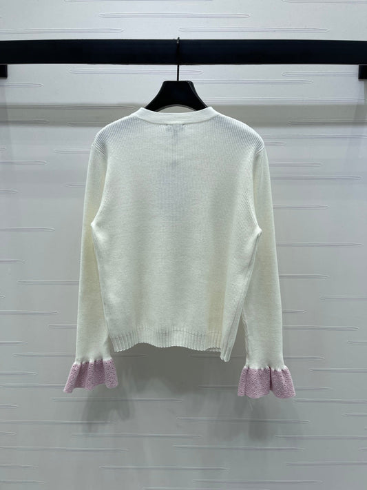 CHANEL WOOL LONG SLEEVE CARDIGAN STYLE 283