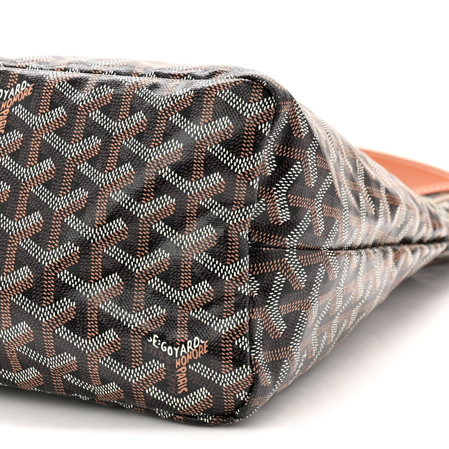 Goyardine Boheme Hobo Black Gold