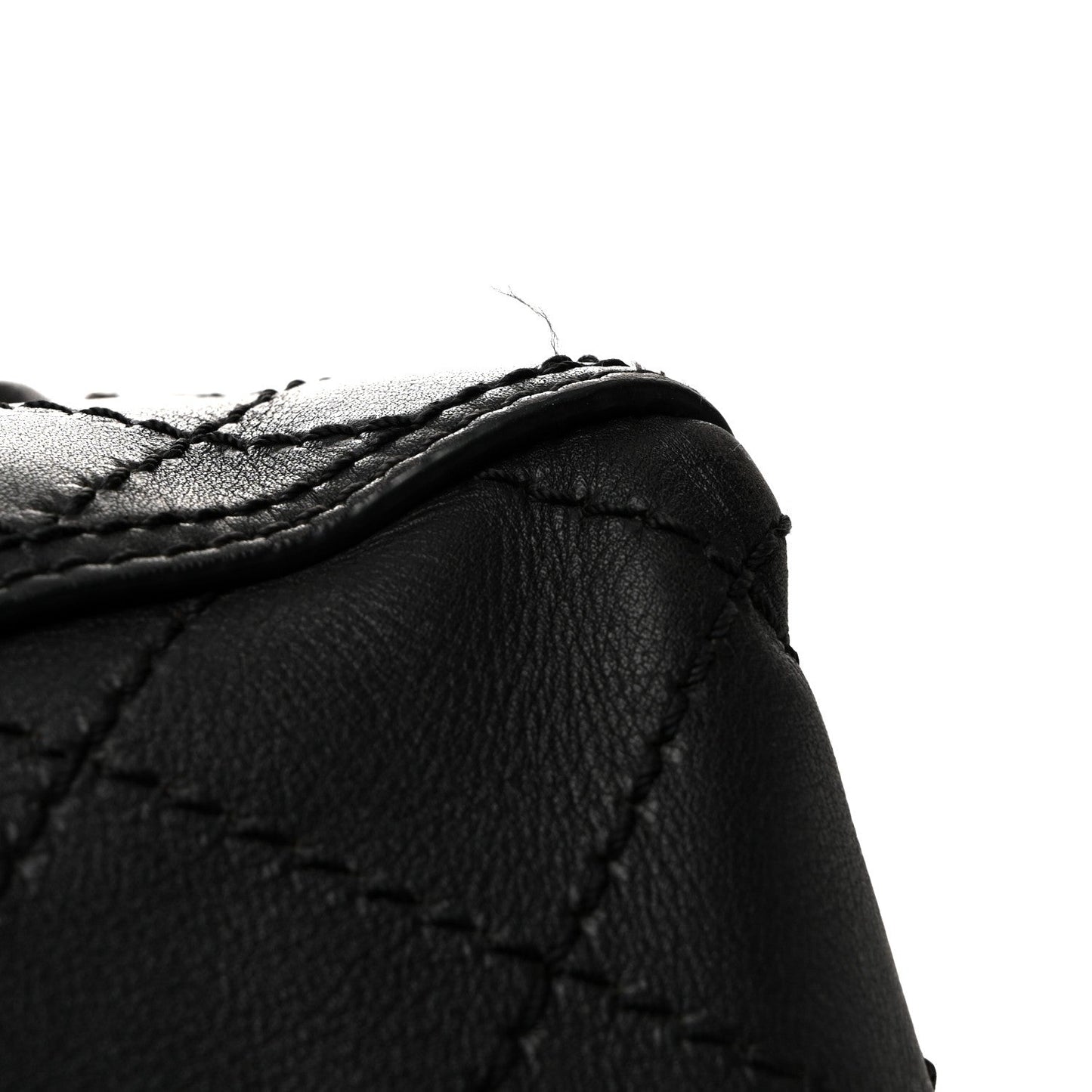 Calfskin CC Pocket Tote Black