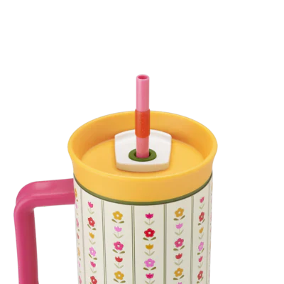 Owala 40oz Tumbler Flower Crown
