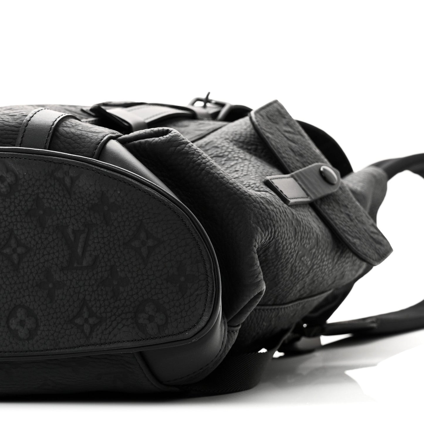 Taurillon Monogram Christopher PM Backpack Black