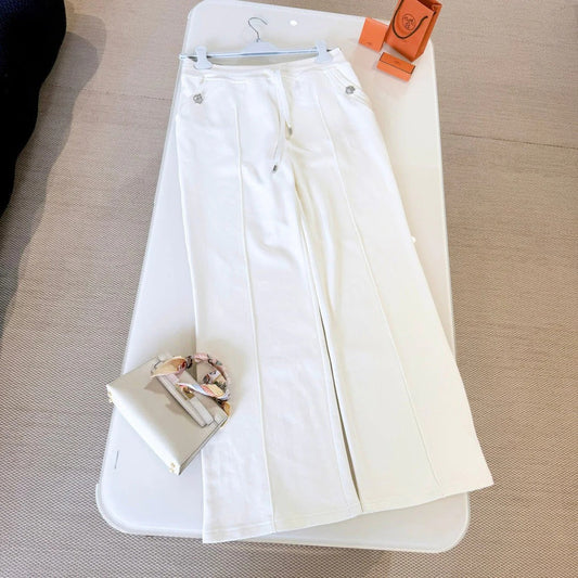 HERMES 25S WIDE-LEG PANTS 264