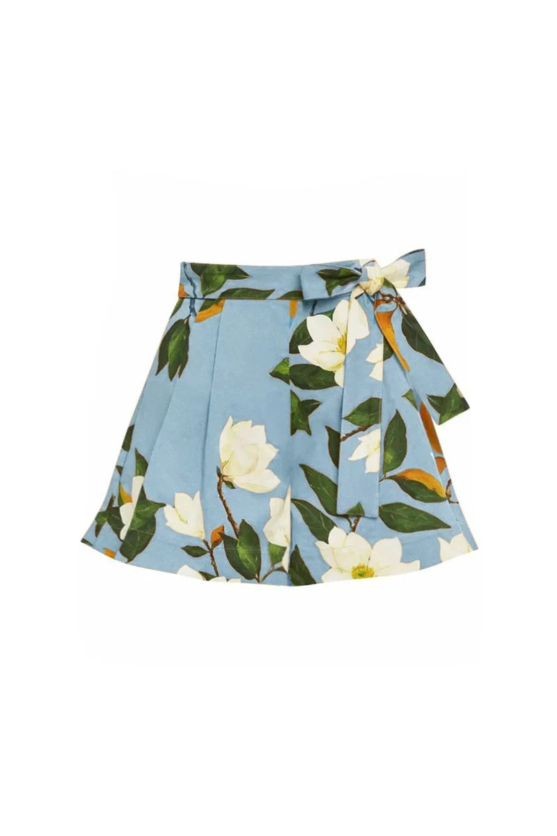 Fresh Floral One Piece Swimsuit Set