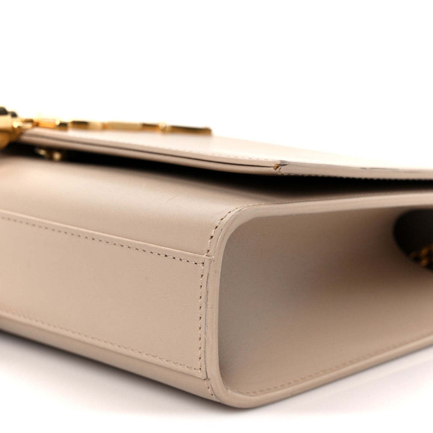 Smooth Calfskin Medium Classic Monogram Kate Tassel Satchel Nude Powder