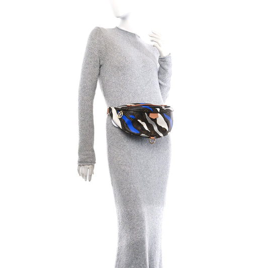 x LoL Monogram Bumbag Blue Silver