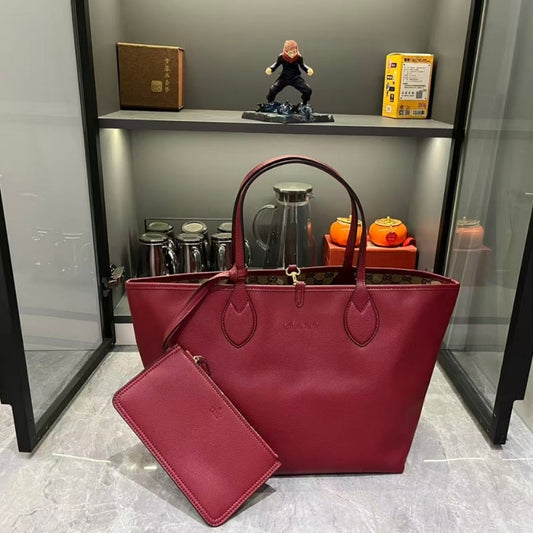GUCCI TOTISSIMA LARGE REVERSIBLE TOTE ROSSO ANCORA RED 30CM 839112 AAFEQ 6258