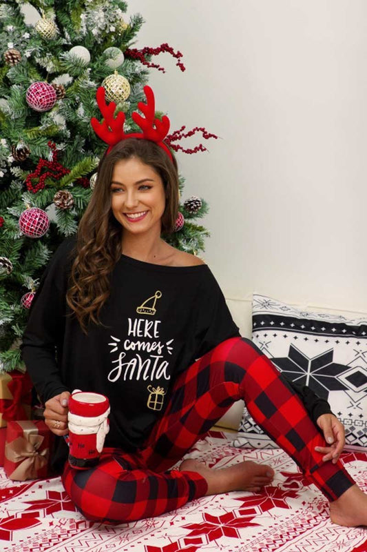 Pijamas casuales navideños