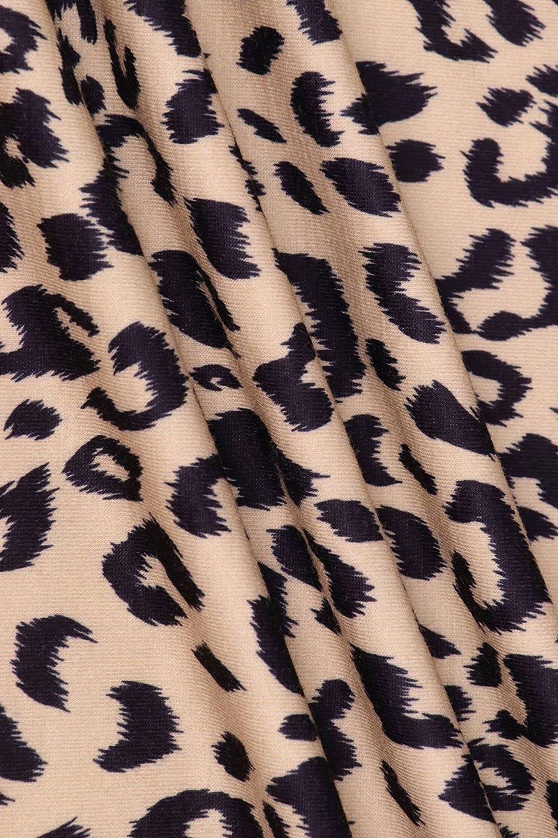 Tops de leopardo de otoño