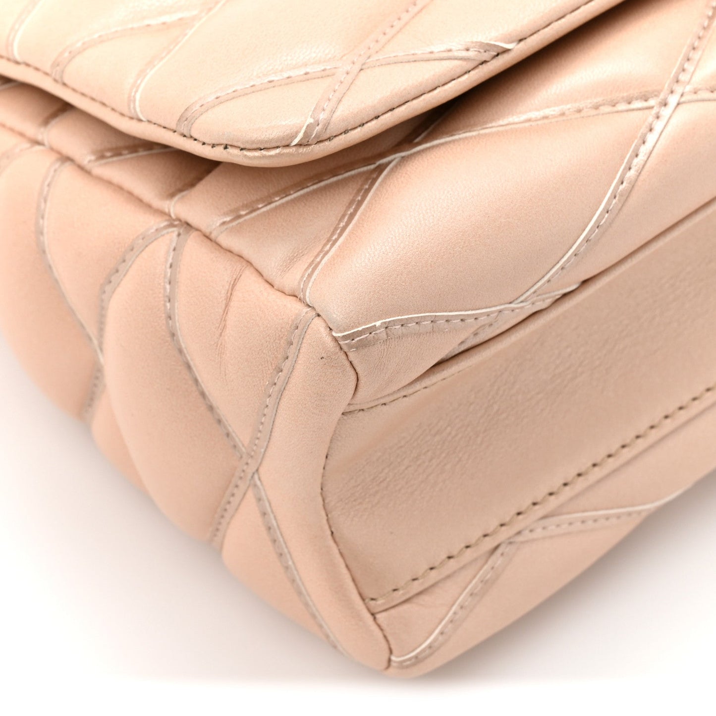 Lambskin Malletage GO-14 PM Champagne