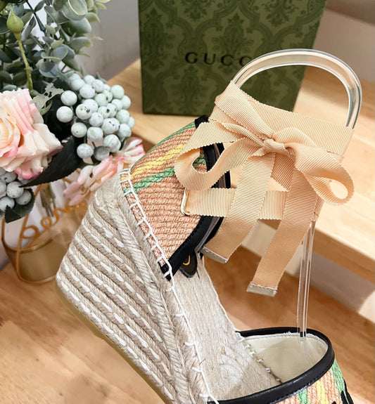 GG Double G High Sandals Shoes