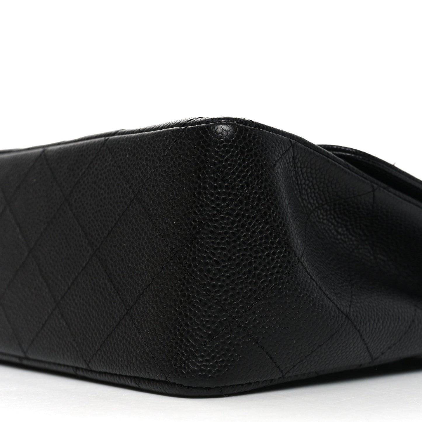 Caviar Quilted Jumbo Single Flap Black