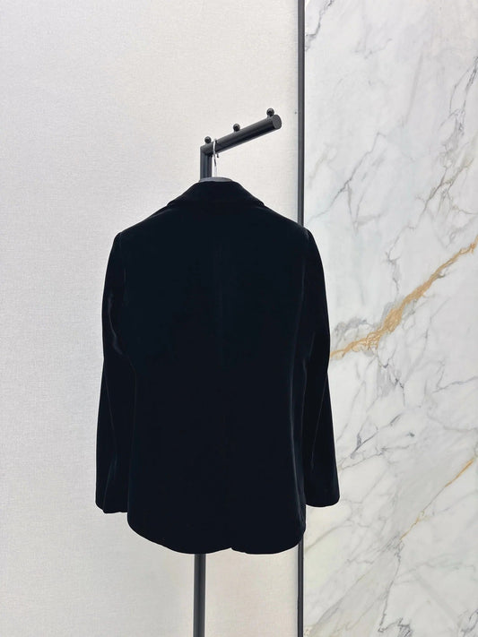 DIOR 25S VELVET BLAZER 523