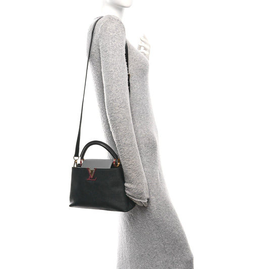 Taurillon Capucines BB Black Grey Blue