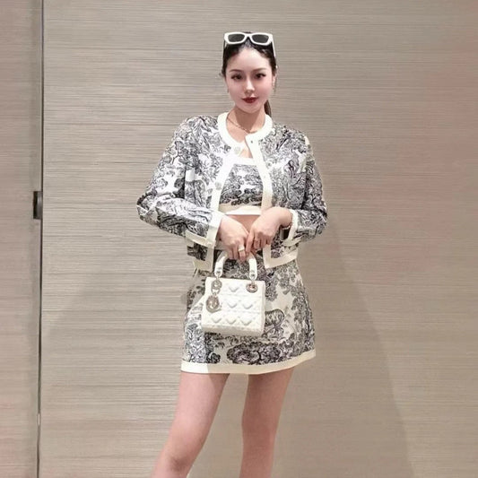DIOR 25S SKIRT SET 702