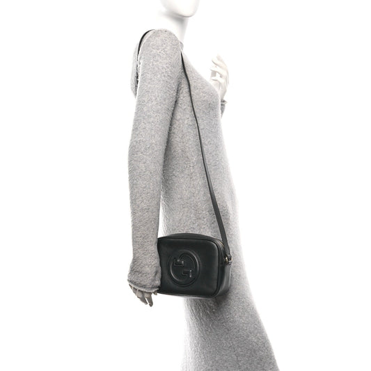Sweetbread Calfskin Mini Blondie Bag Black