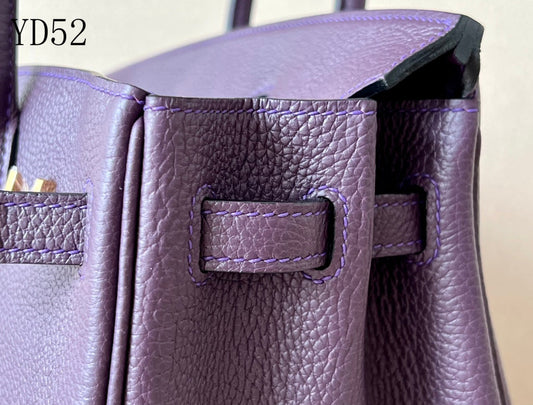 H BIRKIN 25 TOGO PURPLE GOLD HARDWARE 25CM