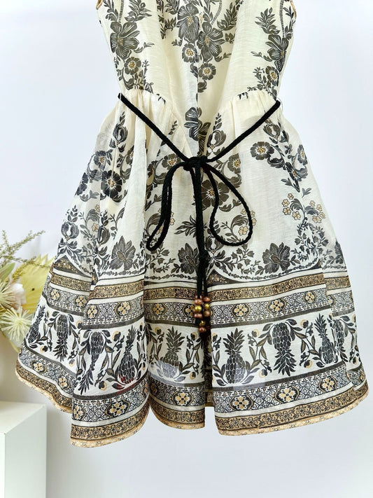 ZIMMERMANN PRINTED SLEEVELESS DRESS 270183