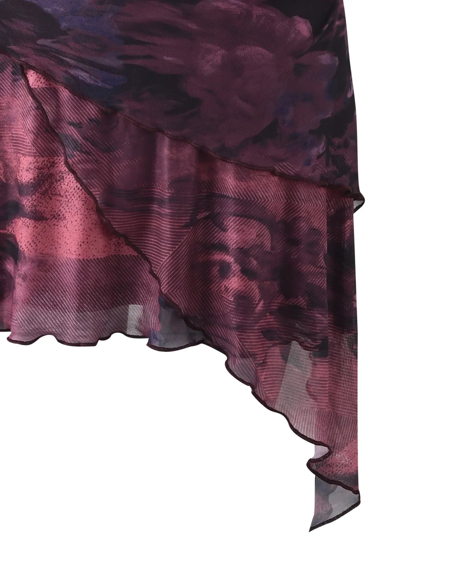 Frieda Dress - Red : Burgundy Romantic
