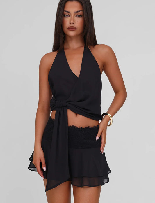 Indigo Top - Black