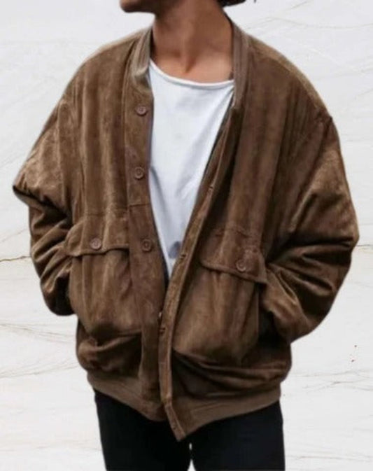 Diego - Velvet Fleece Jacket - - Ideal for Autumn/Winter