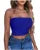 Sexy Tank Top Women Strapless Off Shoulder Tube Top Shortened Female Cami White Black Cropped Vest Backless 2020 Summer Clothes