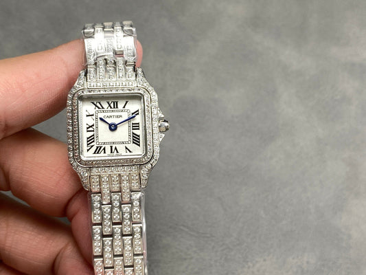 Cartier Panthère de Cartier Diamond Silver Dial