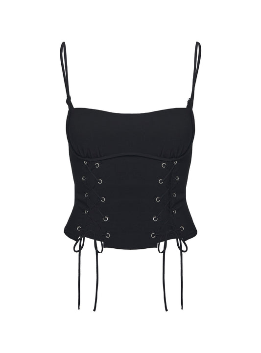 Kiss And Tell Top Black
