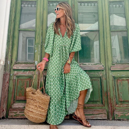Aubrielle - Lightweight Maxi Dress for Women