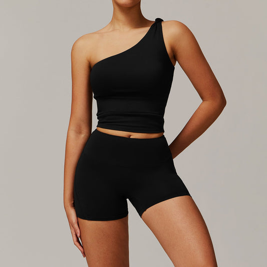 Ropa de yoga cepillada para mujer, informal, cómoda, para correr, hacer ejercicio y entrenar.