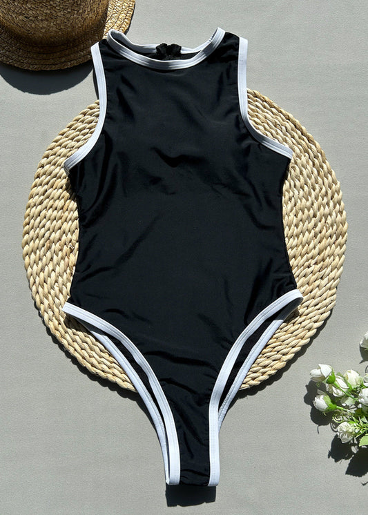 Verona - Contrast Trim One-Piece Swimsuit